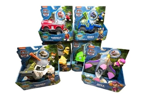 [BT6067778] Vehiculos de Paw Patrol Cachorros en la Jungla 3a+ ( Surtido de 6 Se Venden por Separado )