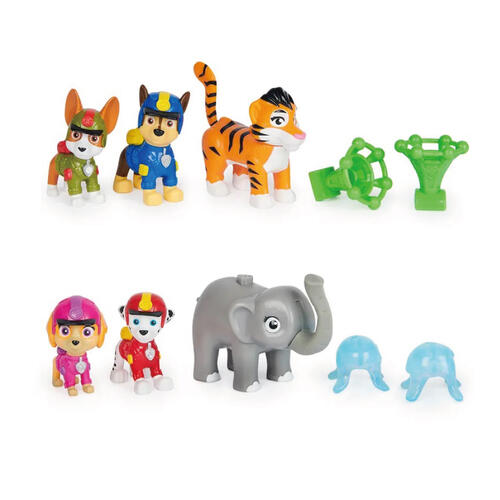 [BT6068080] Figuras Paw Patrol Cachorros en la Jungla 3a+ ( Surtido de 2 Se venden por separado )