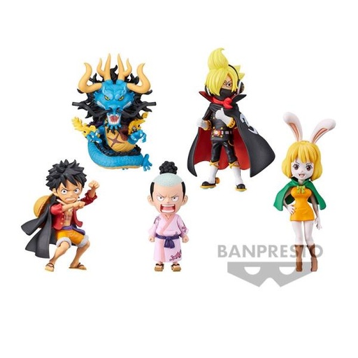 [BD19503] Figuras Coleccionables del Mundo  One Piece Onigashima Vol.3 Displ/12 Surt/6 15a+