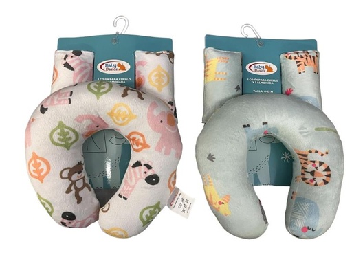 [FDBQ1107] Baby Basics Almohada de Cuello y Protector de Cinturón para Bebé