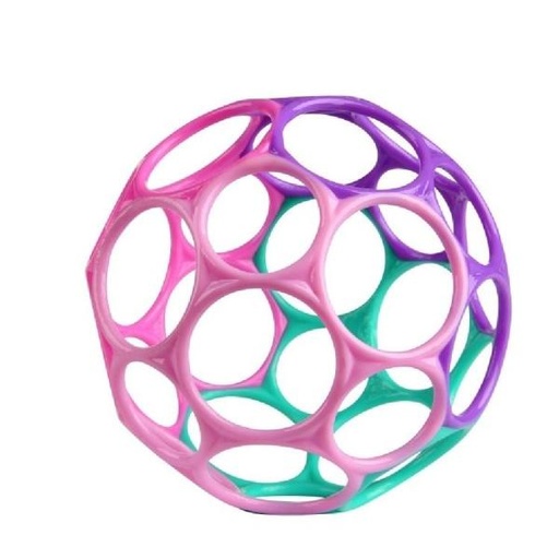 [VR12289] Bola Oball Suave Rosada Facil Agarre 0m+
