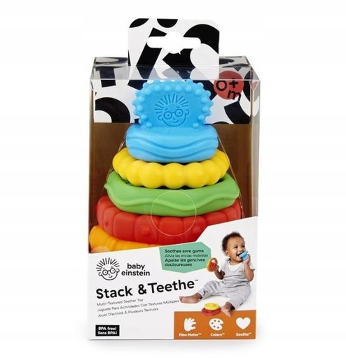 [VR12356] Juguete Apilable Actividades con Texturas Múltiples 0m+