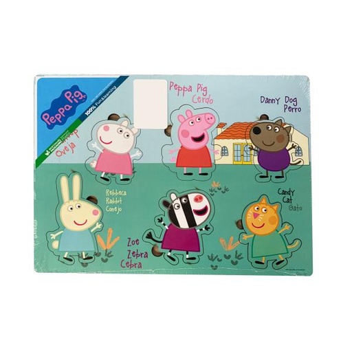 [FC62584] Rompecabezas Piezas de Encajar Peppa Pig 3a+ (COP00040)