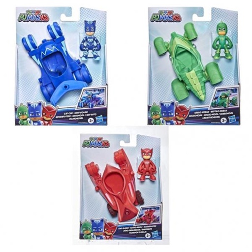 [HBF2099] Vehículos PJ Mask 3a+ ( Surtido de 3 Se venden por Separado) Venta unitaria