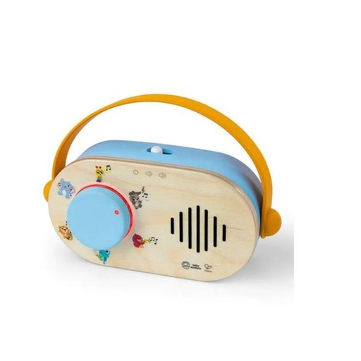 [HI800921] Radio de Juguete de Madera 6-36m