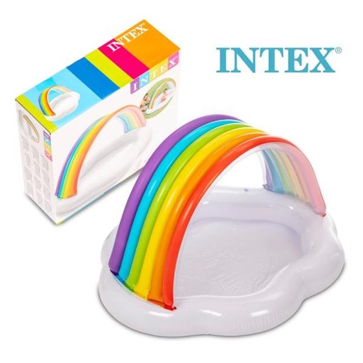 [INT57141] Piscina Infantil en Forma de Nube con Arco Iris 1-3a