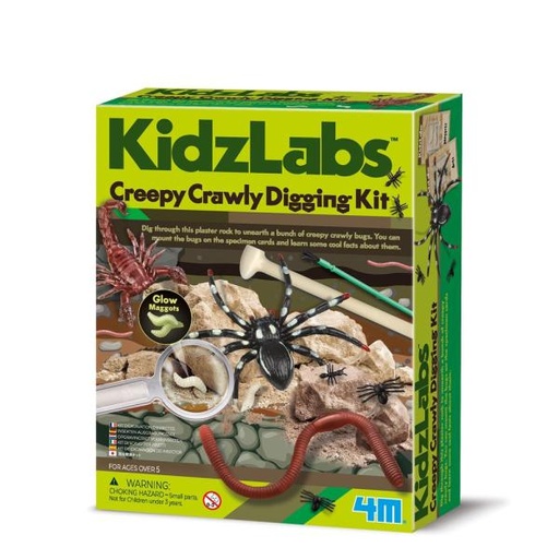 [4M3397] KidzLabs Kit de Excavación de Inseptos 5a+