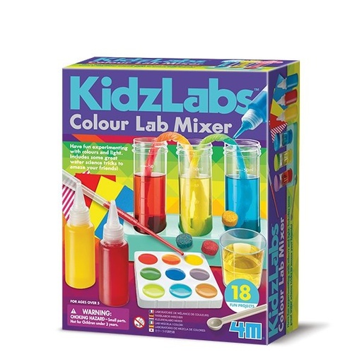[4M4919] KidzLabs Laboratorio de Mezcla de Colores 4a+