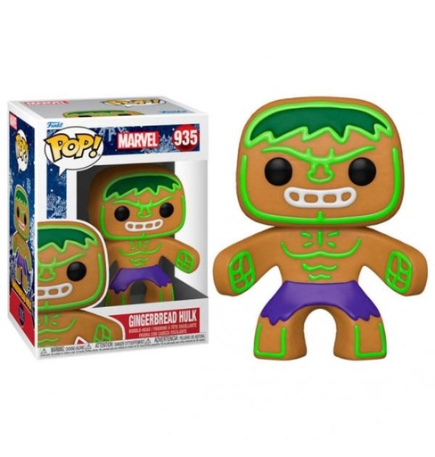 [FK50660] Figura Funko Pop! (935) Hulk Galleta de Jengibre 3a+