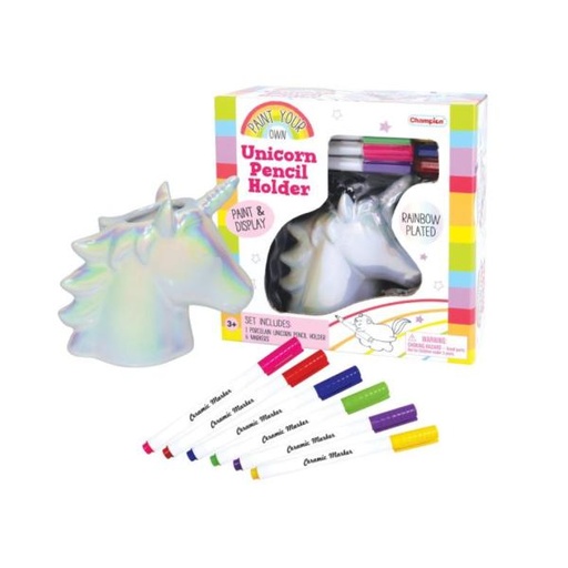 [CMDIY767] Porta Lapiz de Unicornio para Decorar 8a+