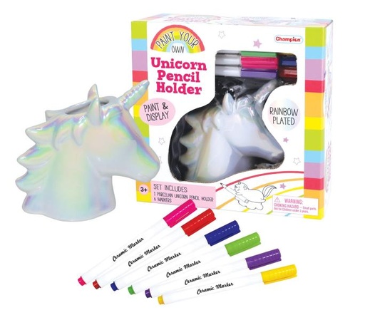 [CMDIY767] Porta Lapiz de Unicornio para Decorar 8a+