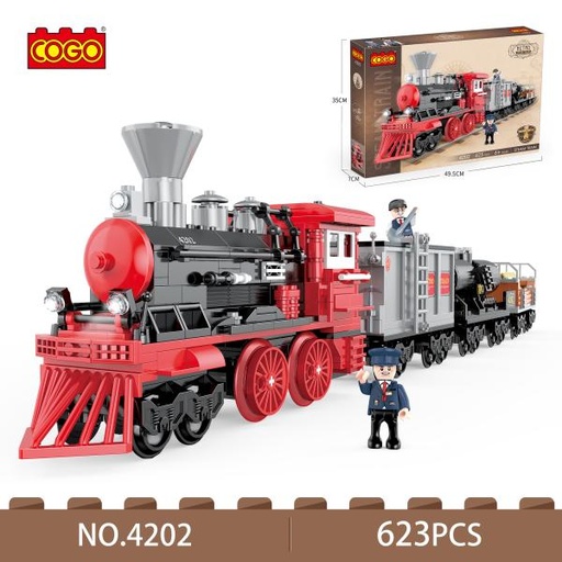 [CO4202] Tren Armable 623pzs 6a+