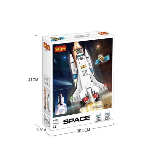[CO4421] Nave Espacial con Satellite 404pzs 6a+
