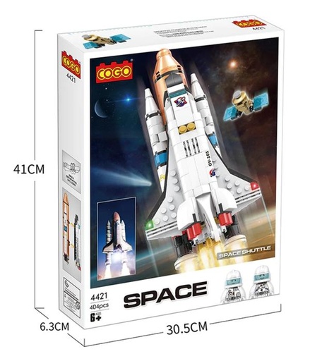 [CO4421] Nave Espacial con Satellite 404pzs 6a+