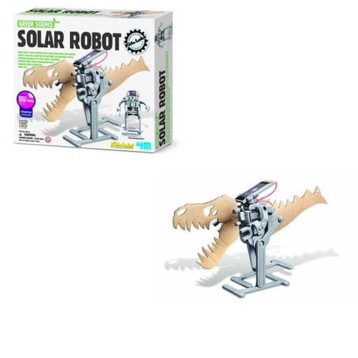 [4M3294] Green Science Crea Tu Robot Solar 8a+