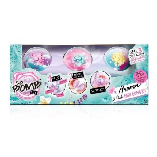 [CTBBD039] Crea Bombas de Baño Perfumadasc Set de 3 6a+