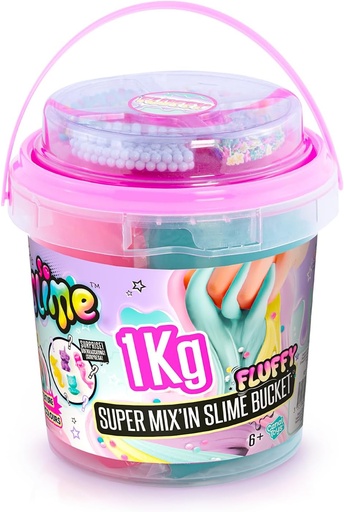 [CTSSC148] Balde de Super Slime de 1 kilo con Chispas (Surtido de 3) 6a+ ( Se venden por separado)
