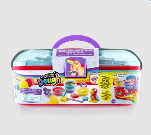 [CTSND002] Maletín de Plasticina Antibacterial con Accesorios 6a+