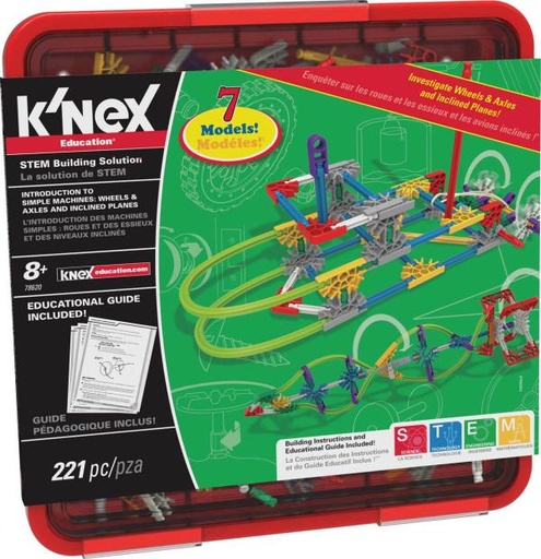 [BFKN78620] Maquinas Simples de Construcción K'nex 7en1 8a+