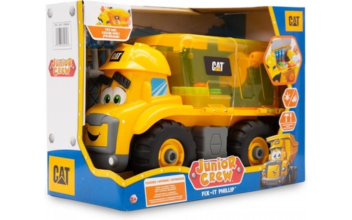 [FR82460] Camion Cat Junior y Taller de Trabajo 2a+