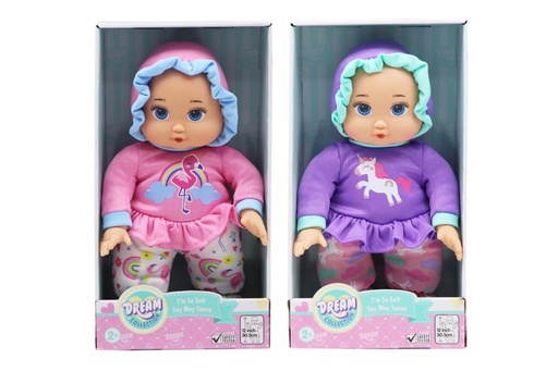[GIG21304] Bebé Suave Surtido de 2 ( Se venden por separado) 30.5cm Dream Collection 12m+