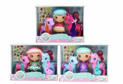 [GIG51421] Muñeca con sus Felices Amigas 3a+ ( Surtido de 3 - Se Venden por Separado )