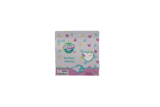 [GIG65305] Pañal para Bebé de juguete Dream Collection 3a+