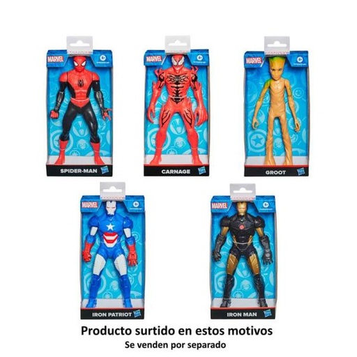 [HBF0721] Figuras Marvel 4a+ (Surtido de 5 Se venden por Separado)