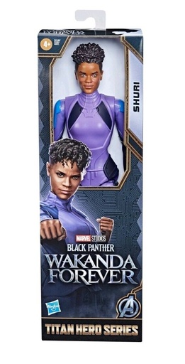 [HBF3351] Figura Titan Hero Black Panter Wakanda Forever Surtido de 2( Shuri Namor) 4a+ ( Se venden por Separado )