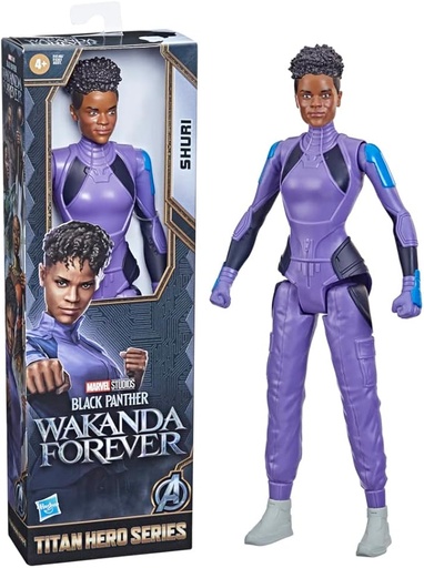 [HBF3351] Figura Titan Hero Black Panter Wakanda Forever Surtido de 2( Shuri Namor) 4a+ ( Se venden por Separado )