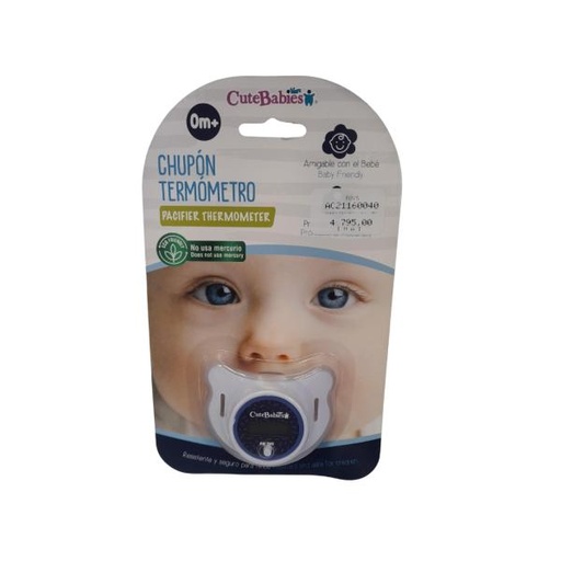 [AC21160040] Chupeta Termómetro Surt/2 0m+