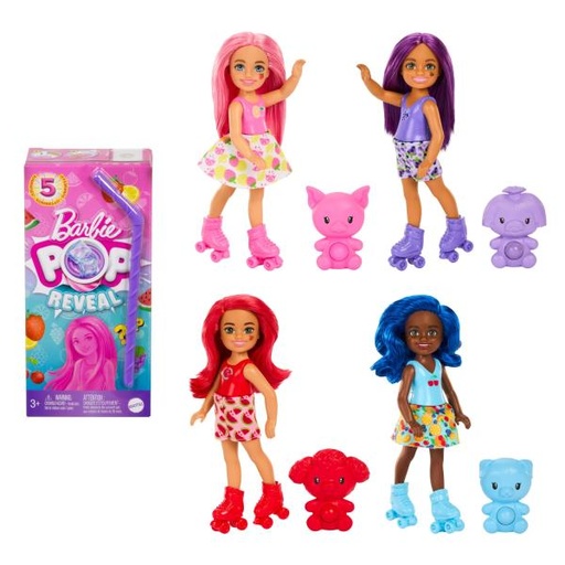 [MTHRK58] Muñeca Barbie Pop Reveal Fruit Series Chelsea 3a+ ( Se Venden por separado )