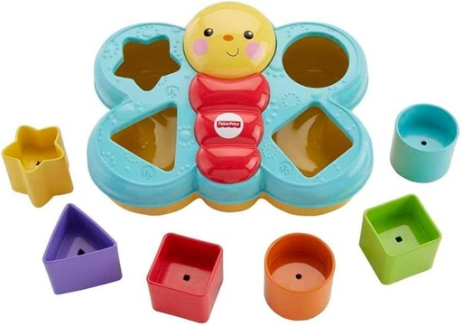 [MTCDC22] Fisher Price / Clasificador de Bloques de Mariposa 6m+