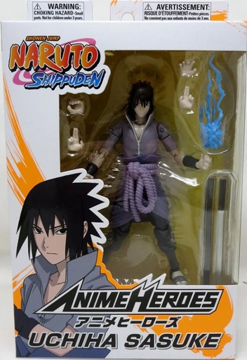 [NZ36902] Figura Anime Heroes Naruto Shippuden Sasuke Uchiha 4a+