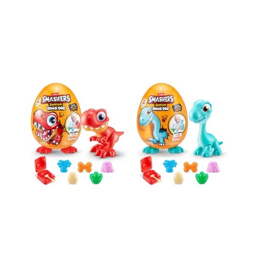 [ZU74115] Smashers Mega Dino Dig Sorpresa con Accesorios 3a+