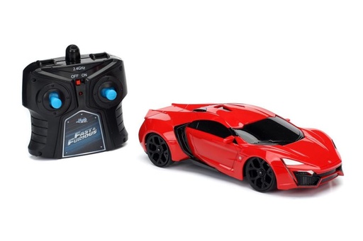 [JA98552] Carro R/C 1:24 de Rapidos y Furiosos Lykan Hypersport 6a+