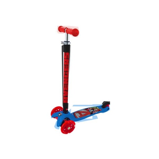 [PI10343AV] Scooter Micro Ajustable Marvel Avengers 3 Ruedas C/ Luz 3a+