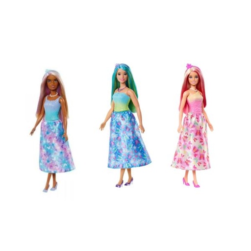 [MTHRR07] Muñeca Barbie Princesas Surt/3 3a+