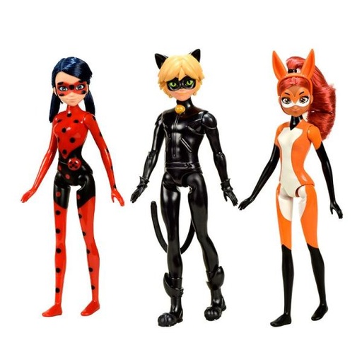 [BT50260] Muñeca Miraculous 4a+ ( Surtido de 2 - Se venden por separado - Ladybug - Cat Noir )