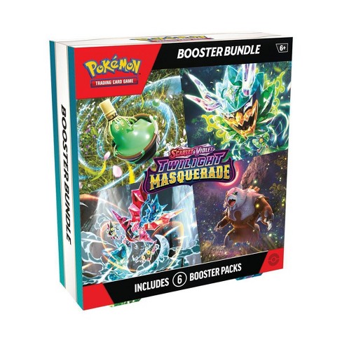 [CD85398] Cartas para Intercambio Pokémon Scarlet & Violet Caja 6 Sobres x10 Tarjetas 6a+ Twilight Masquerade