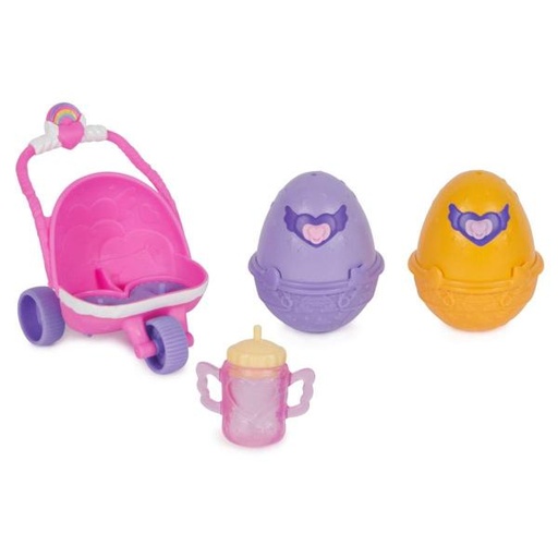 [BT6067741] Figuras Hatchimals Alive Set de 2 Con Coche 3a+