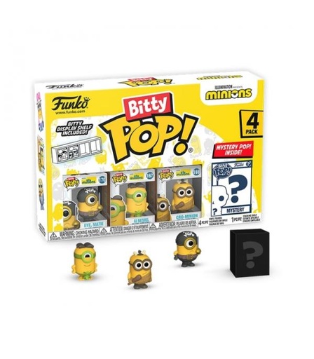 [FK73035] Set de 4 Figuritas Funko Bitty Pop! Minions 3a+