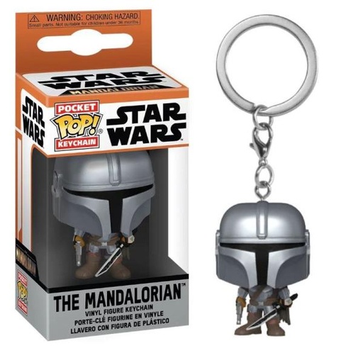 [FK76546] Llavero Pocket Pop! Star Wars The Mandalorian 3a+