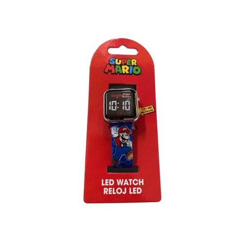 [BTGSM4259] Reloj Super Mario Led Digital Rojo
