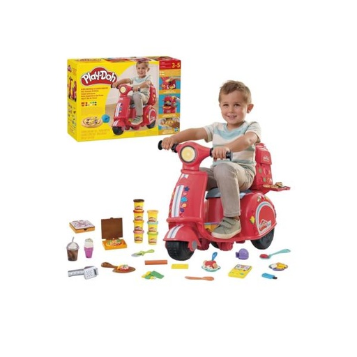 [HBF8803] Play-Doh Moto Reapartidora de Pizzas 3-5 Años