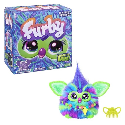 [HBF8901] Furby Interactivo Brilla en la Oscuridad 6a+
