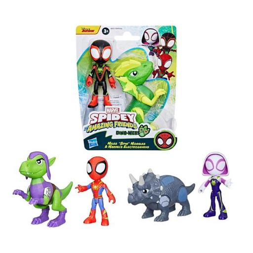 [HBF9478] Figura Marvel Spidey and his Amazing Friends Dini Webs Surt/3 3a+