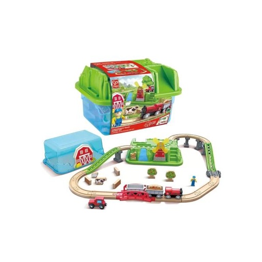 [HIE3783] Juego de Madera de la Granja 40Pzs 3-8 Años