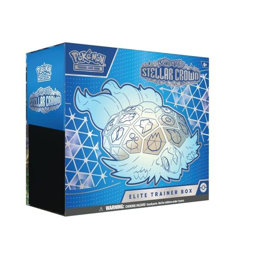[CD85922] Cartas para Intercambio Pokémon Entrenador Élite Stellar Crown 6a+