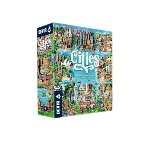 [DV3921] Juego de Mesa Cities 10a+